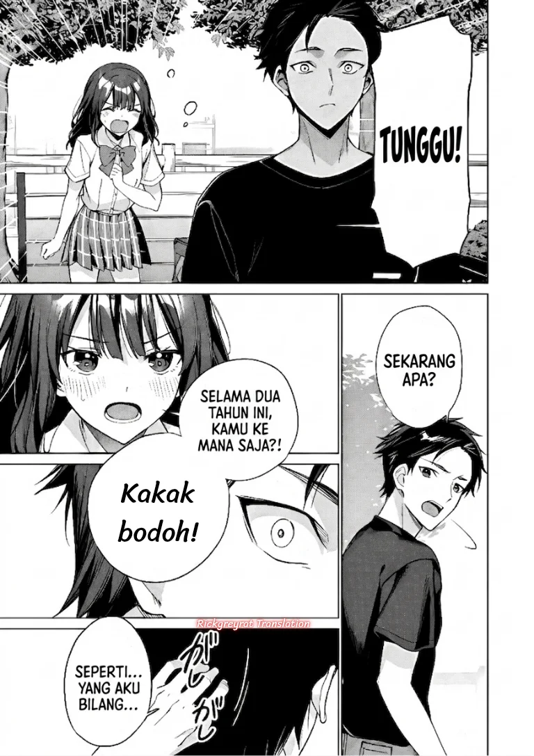 Ore wa Gimai ni Uso wo Tsuku ~Chi no Tsunaganai Imouto wo Ore ga Hikitoru Koto ni Shita~ Chapter 1 - halaman 58