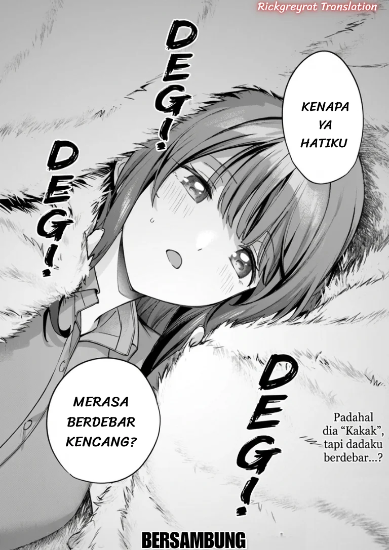 Ore wa Gimai ni Uso wo Tsuku ~Chi no Tsunaganai Imouto wo Ore ga Hikitoru Koto ni Shita~ Chapter 3 - halaman 19