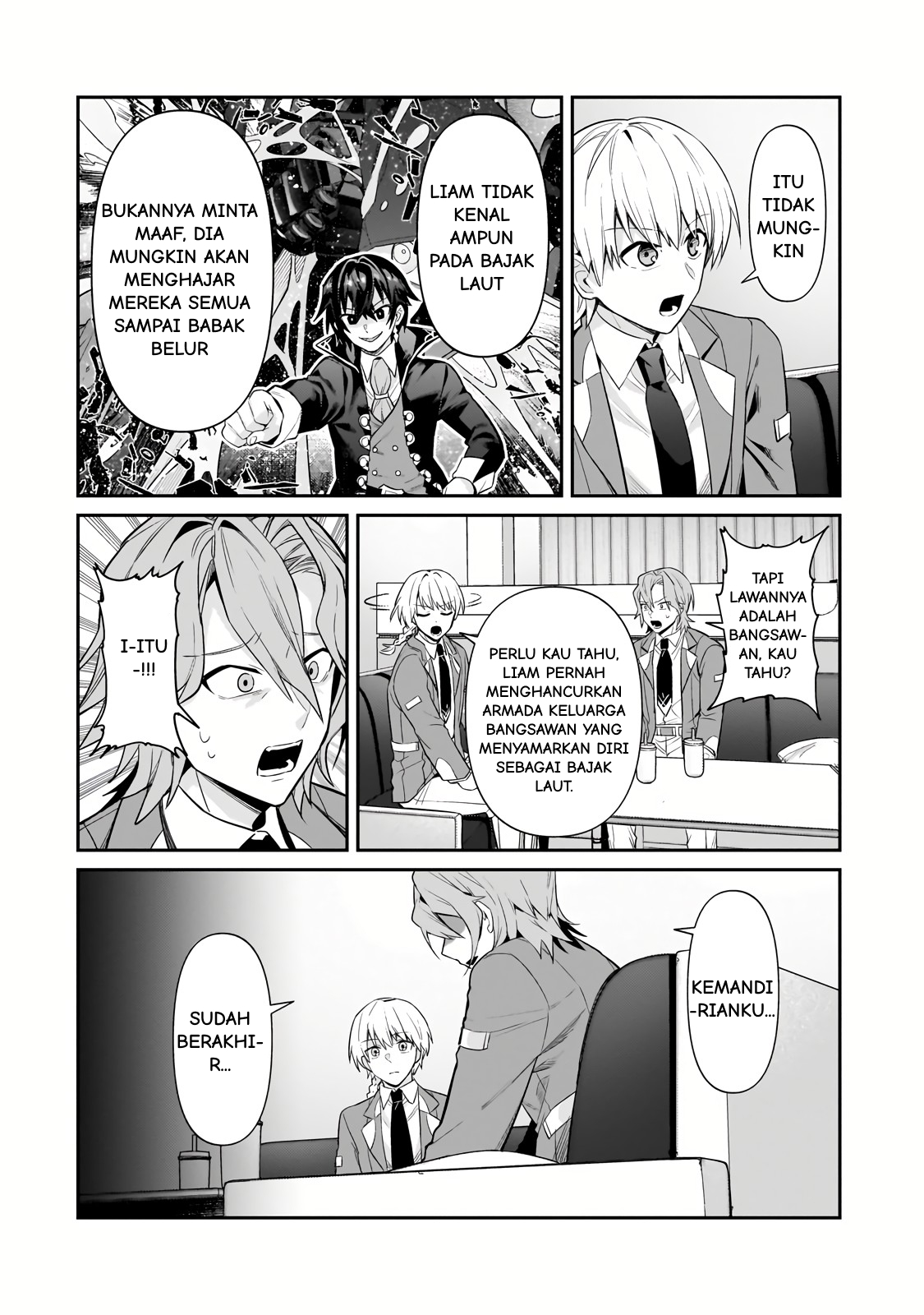 Ore wa Seikan Kokka no Akutoku Ryoushu! Chapter 30.1 - halaman 9