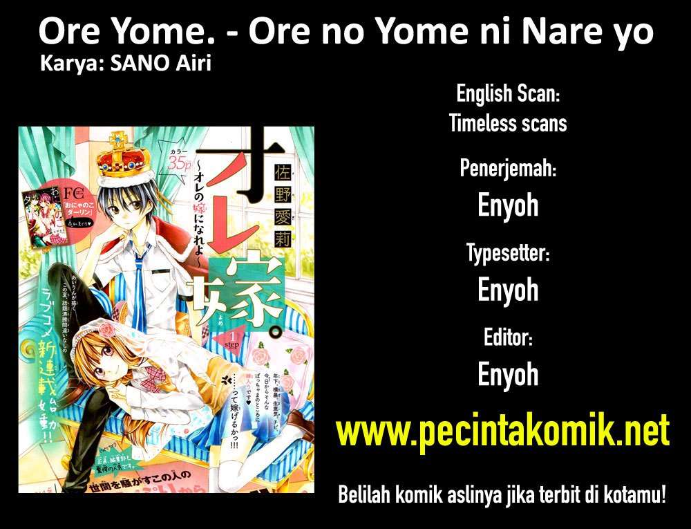 Ore Yome. Ore no Yome ni Nare yo Chapter 4 - halaman 2