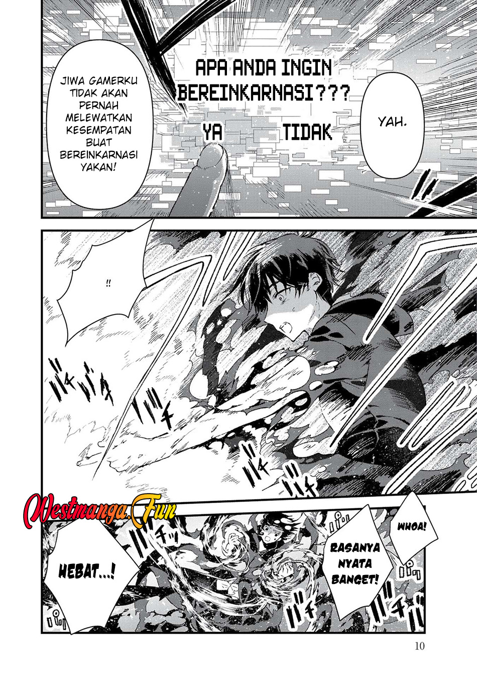 Ore, Yuusha ja Nai desukara. VR Sekai no Chouten ni Kunrin seshi Otoko. Tensei shi, Level 1 no Mushoku kara Restart suru Chapter 1 - halaman 12
