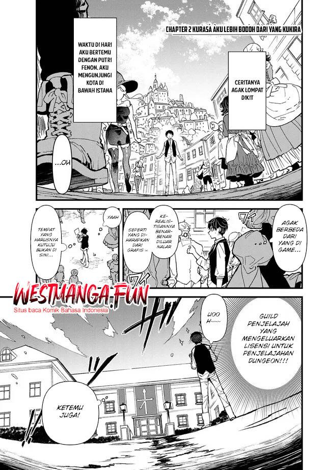 Ore, Yuusha ja Nai desukara. VR Sekai no Chouten ni Kunrin seshi Otoko. Tensei shi, Level 1 no Mushoku kara Restart suru Chapter 2 - halaman 2