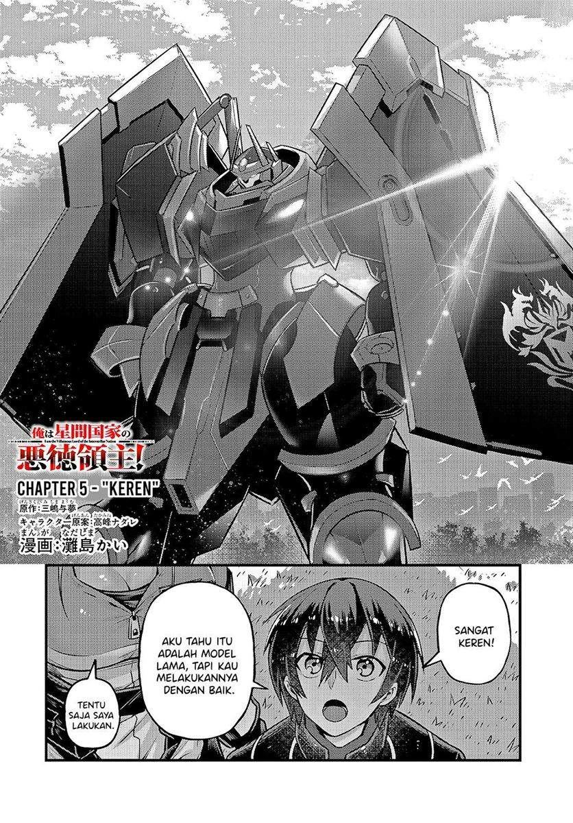 OreAku, Ore wa Seikan Kokka no Akutoku Ryoushu! Chapter 5 - halaman 2
