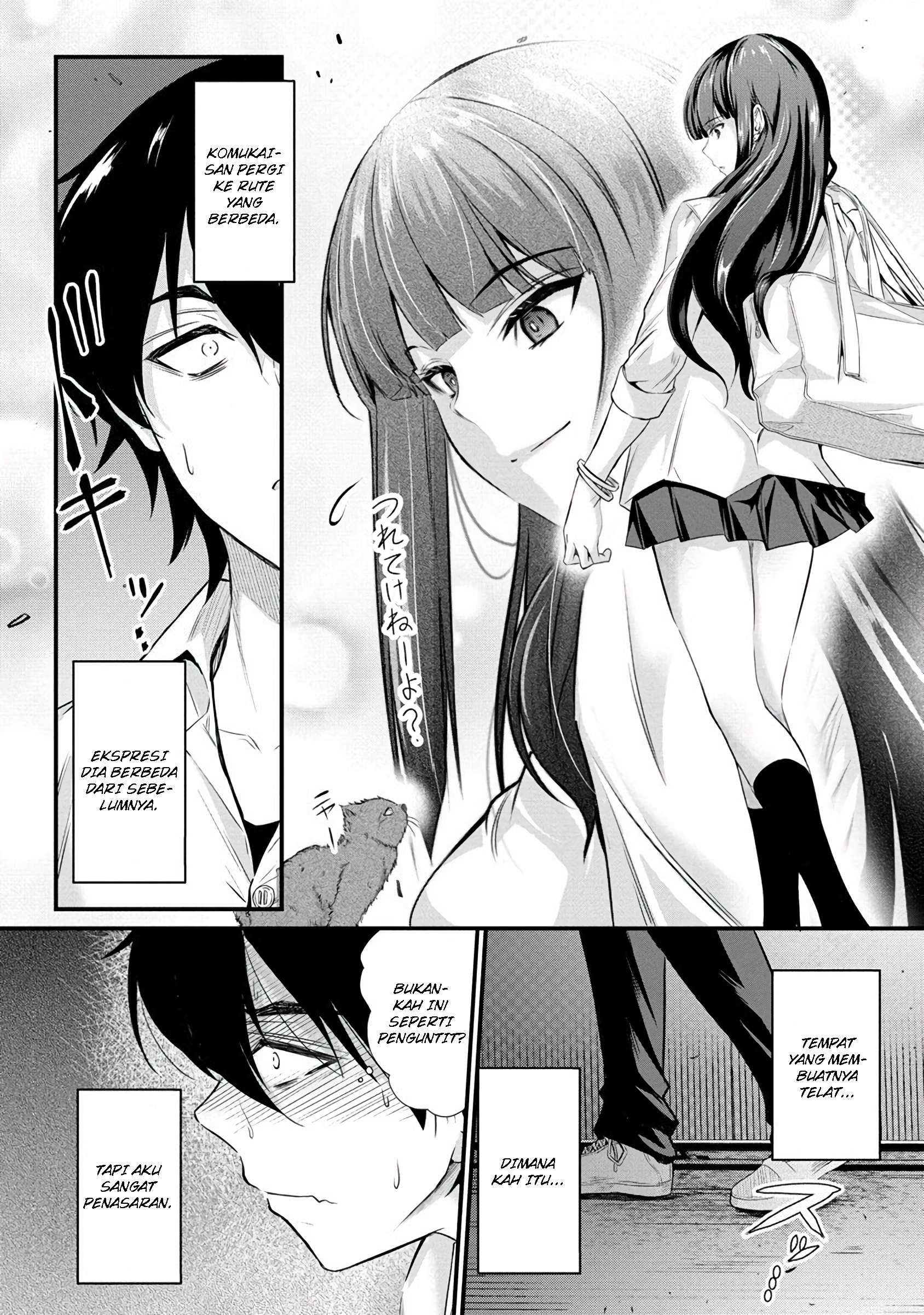 Osabori Jouzu na Komukai-san wa Ore wo Nigasanai!! Chapter 1 - halaman 7