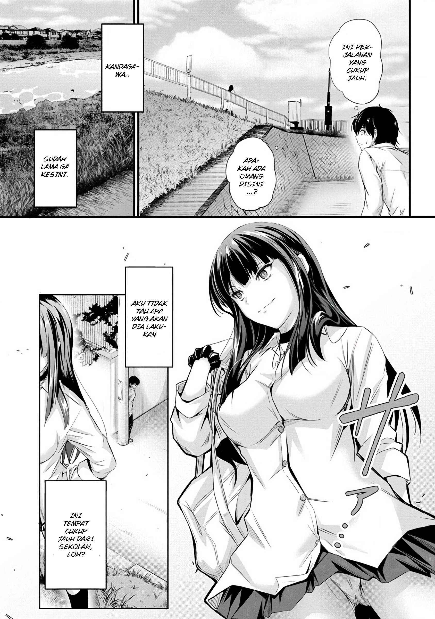 Osabori Jouzu na Komukai-san wa Ore wo Nigasanai!! Chapter 1 - halaman 9