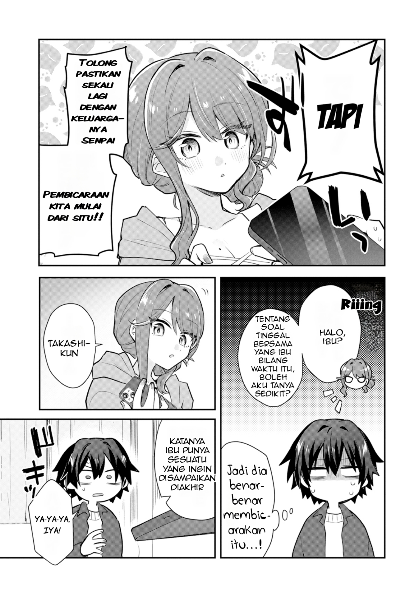 Osake to Senpai Kanojo to no Amaama Doukyo Love Comedy wa Hatachi ni Natte kara Chapter 1 - halaman 10