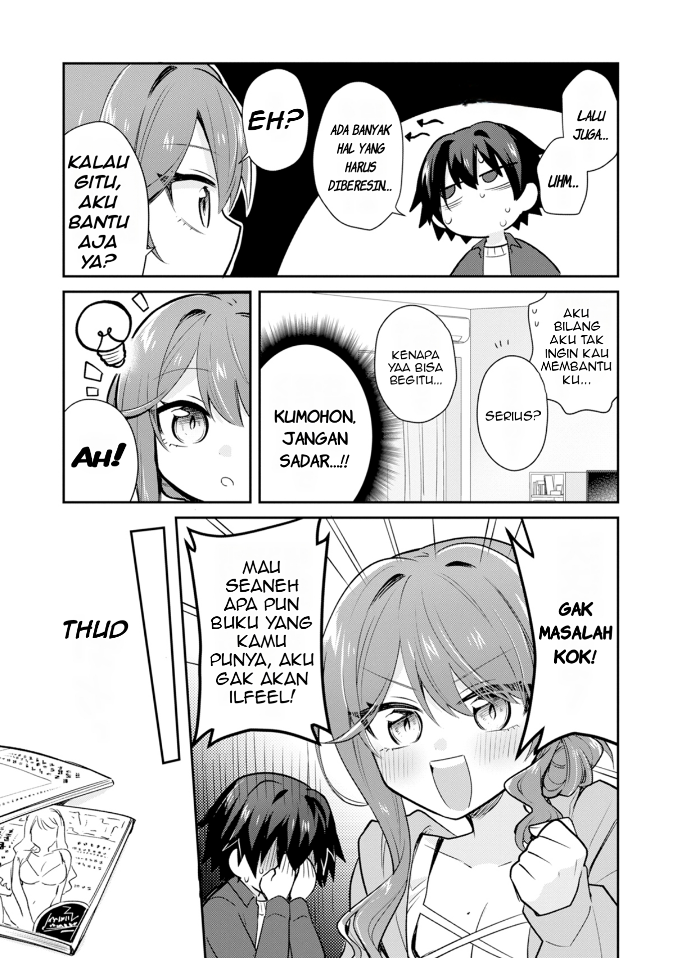 Osake to Senpai Kanojo to no Amaama Doukyo Love Comedy wa Hatachi ni Natte kara Chapter 1 - halaman 16