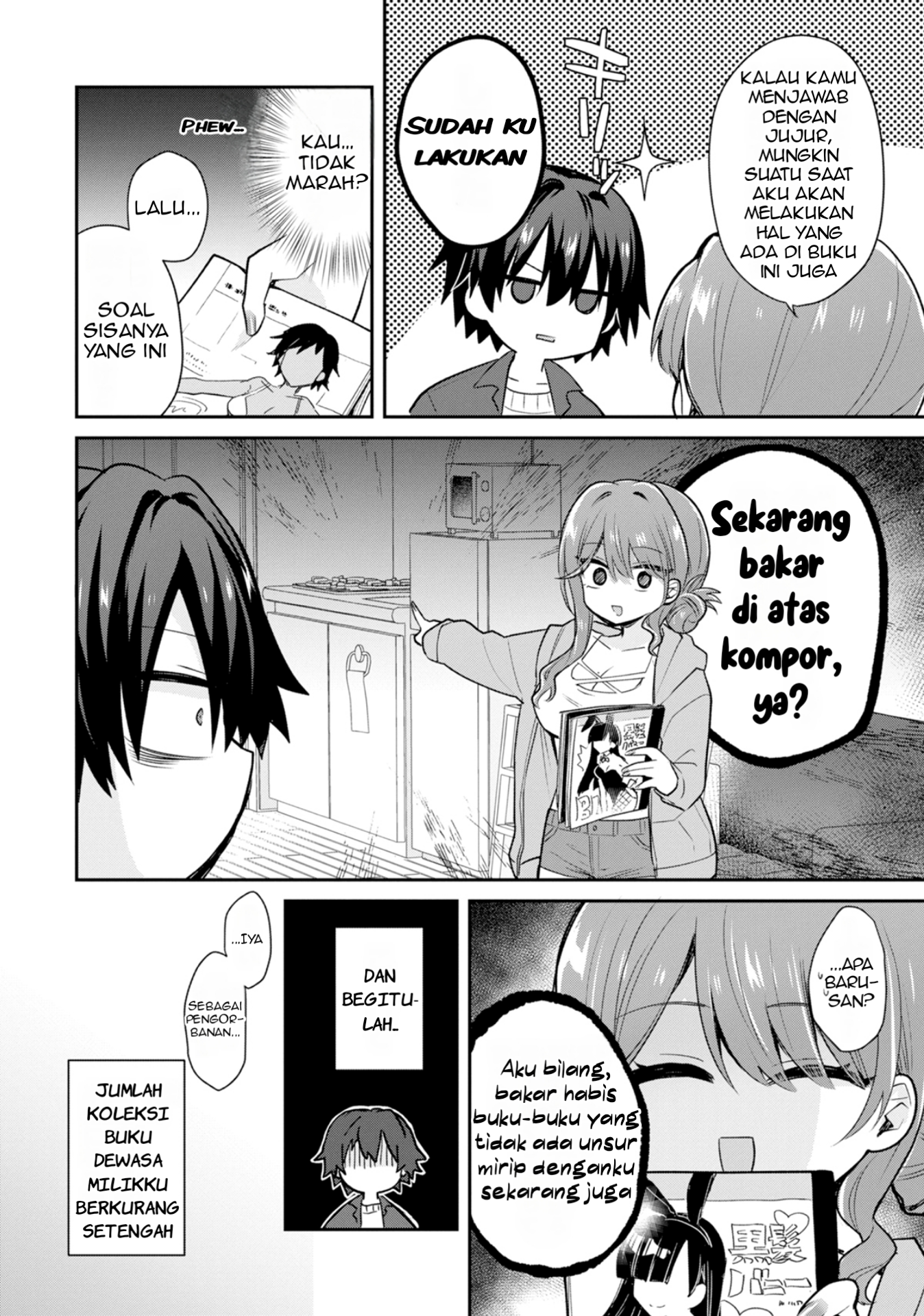 Osake to Senpai Kanojo to no Amaama Doukyo Love Comedy wa Hatachi ni Natte kara Chapter 1 - halaman 19