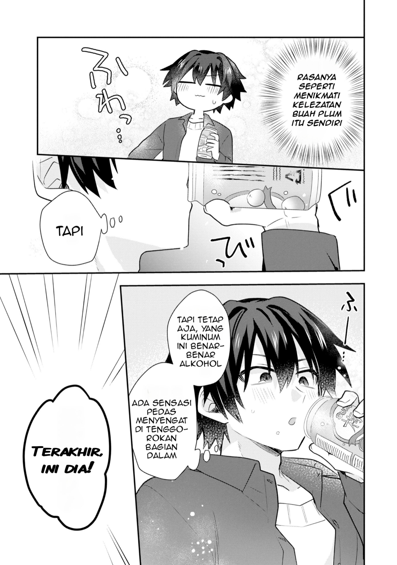 Osake to Senpai Kanojo to no Amaama Doukyo Love Comedy wa Hatachi ni Natte kara Chapter 1 - halaman 24