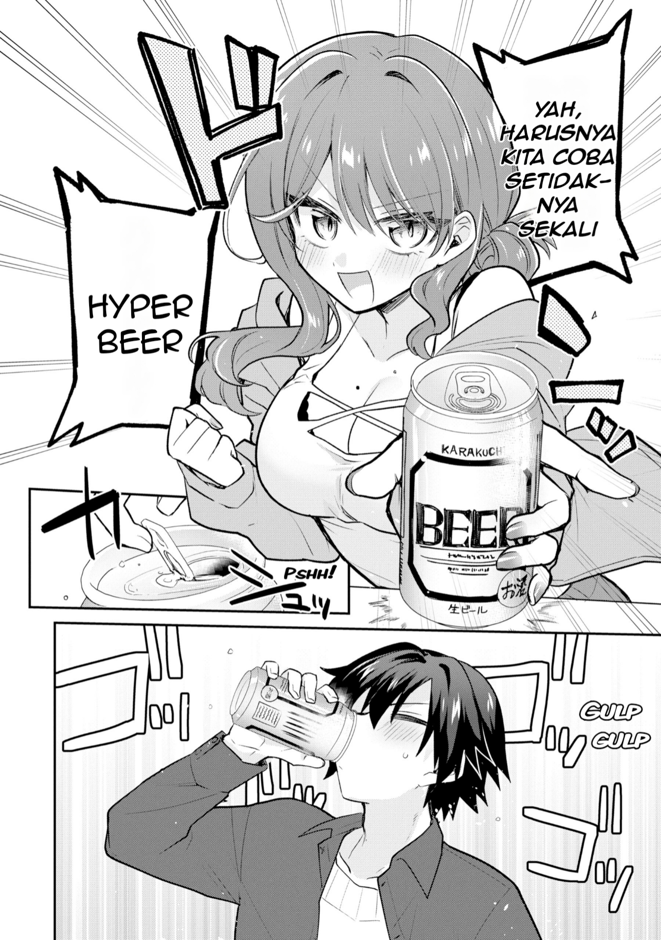 Osake to Senpai Kanojo to no Amaama Doukyo Love Comedy wa Hatachi ni Natte kara Chapter 1 - halaman 25
