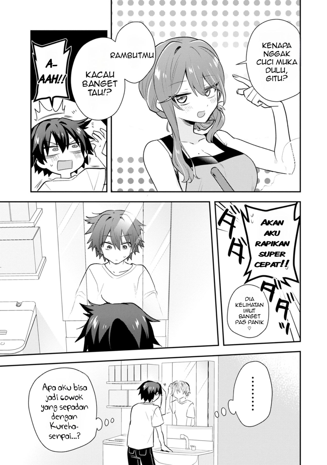 Osake to Senpai Kanojo to no Amaama Doukyo Love Comedy wa Hatachi ni Natte kara Chapter 1 - halaman 34