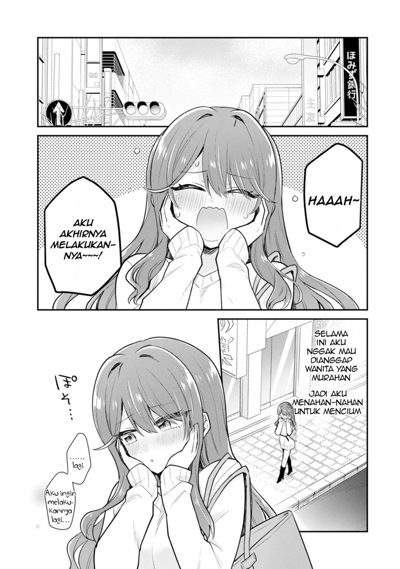 Osake to Senpai Kanojo to no Amaama Doukyo Love Comedy wa Hatachi ni Natte kara Chapter 1 - halaman 44