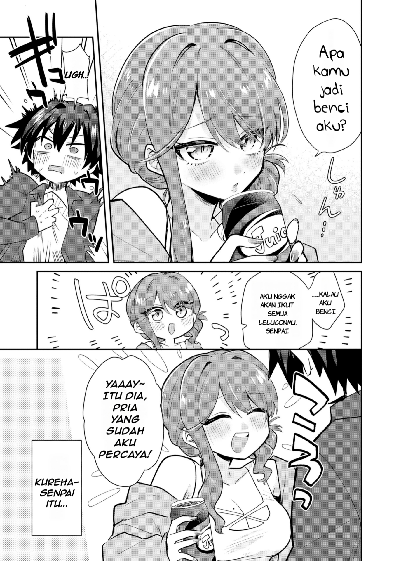 Osake to Senpai Kanojo to no Amaama Doukyo Love Comedy wa Hatachi ni Natte kara Chapter 1 - halaman 8