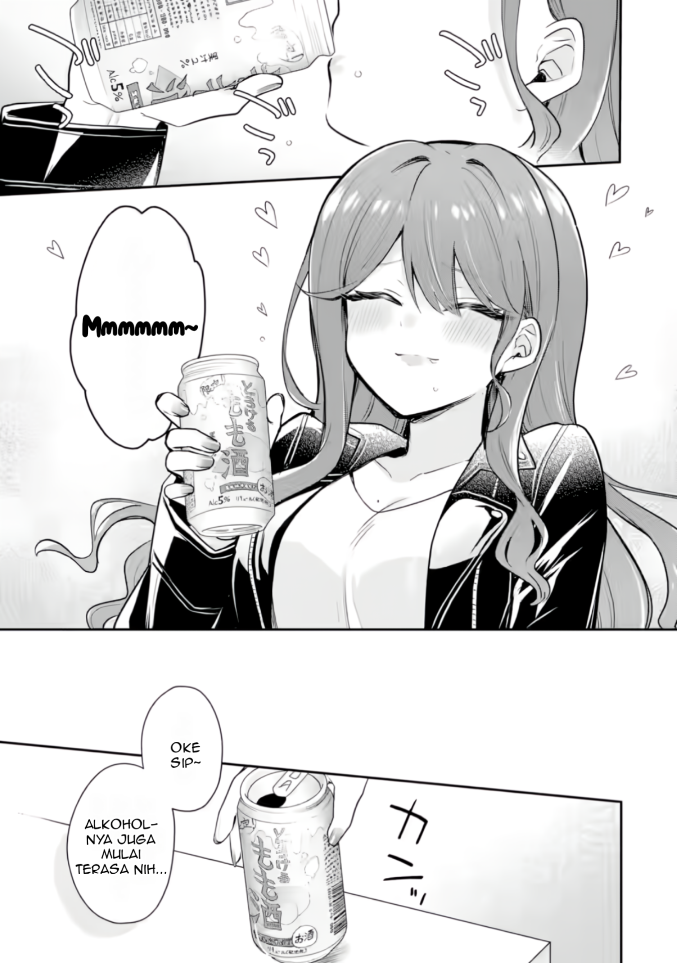Osake to Senpai Kanojo to no Amaama Doukyo Love Comedy wa Hatachi ni Natte kara Chapter 2 - halaman 10