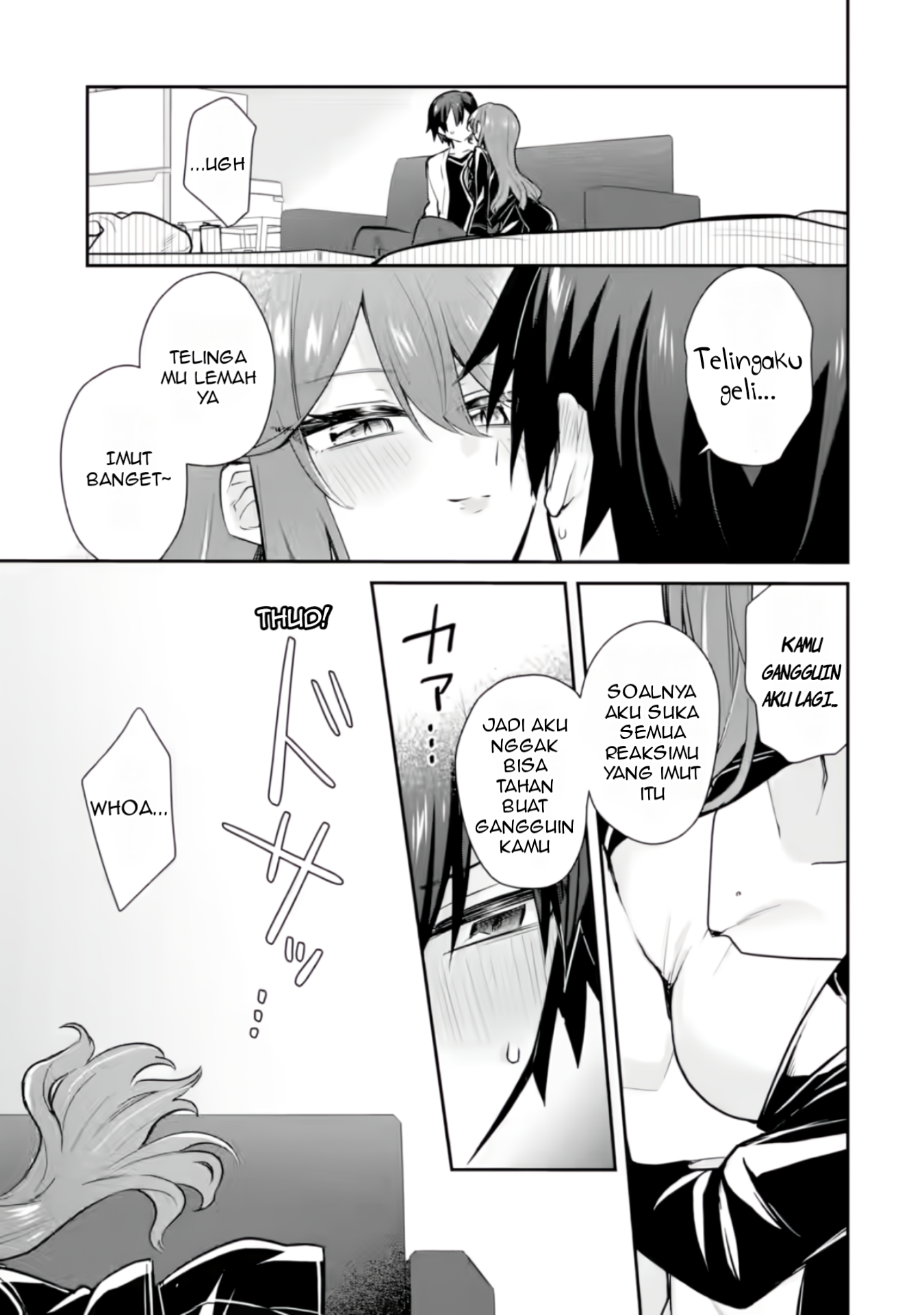 Osake to Senpai Kanojo to no Amaama Doukyo Love Comedy wa Hatachi ni Natte kara Chapter 2 - halaman 12
