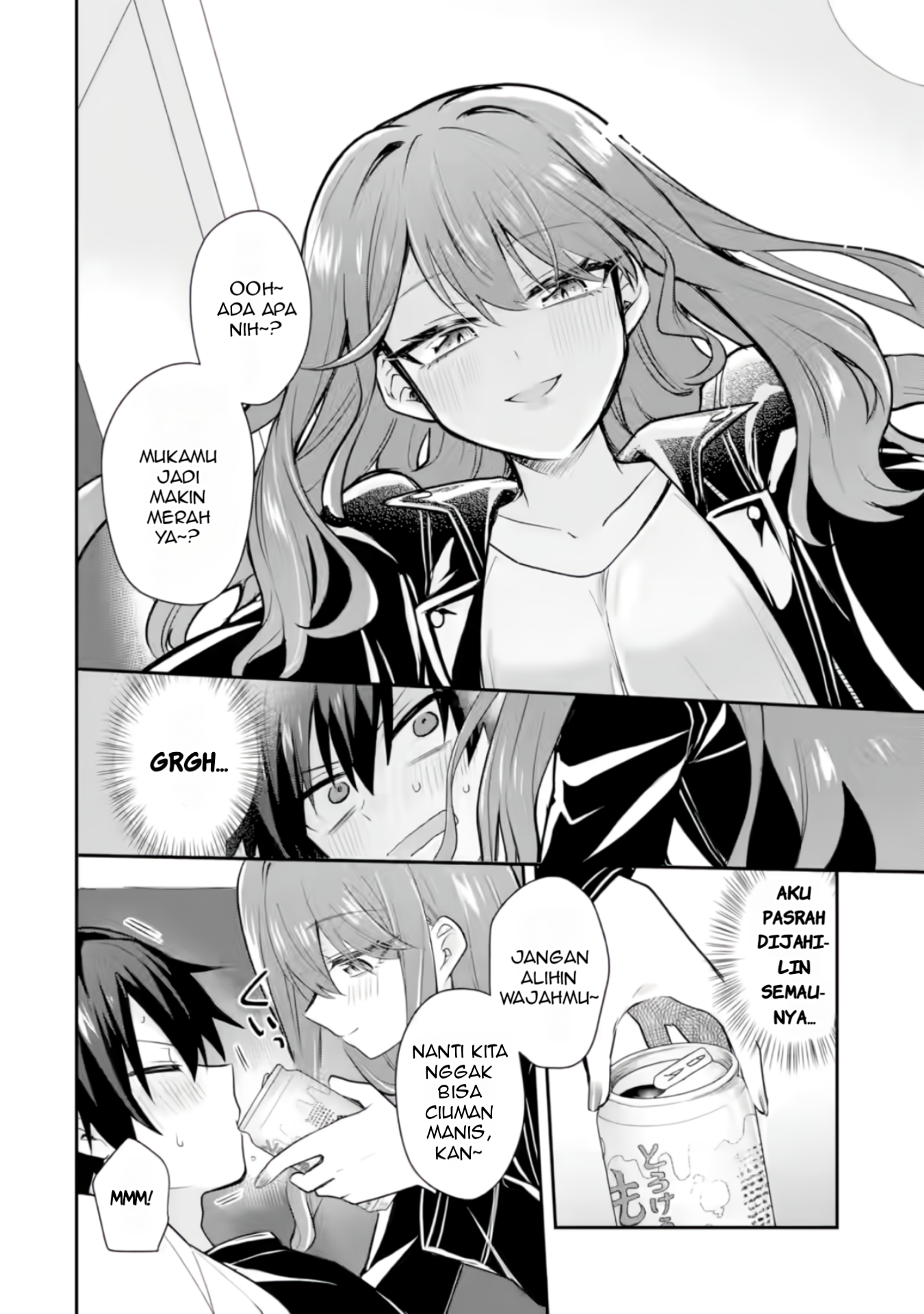 Osake to Senpai Kanojo to no Amaama Doukyo Love Comedy wa Hatachi ni Natte kara Chapter 2 - halaman 13