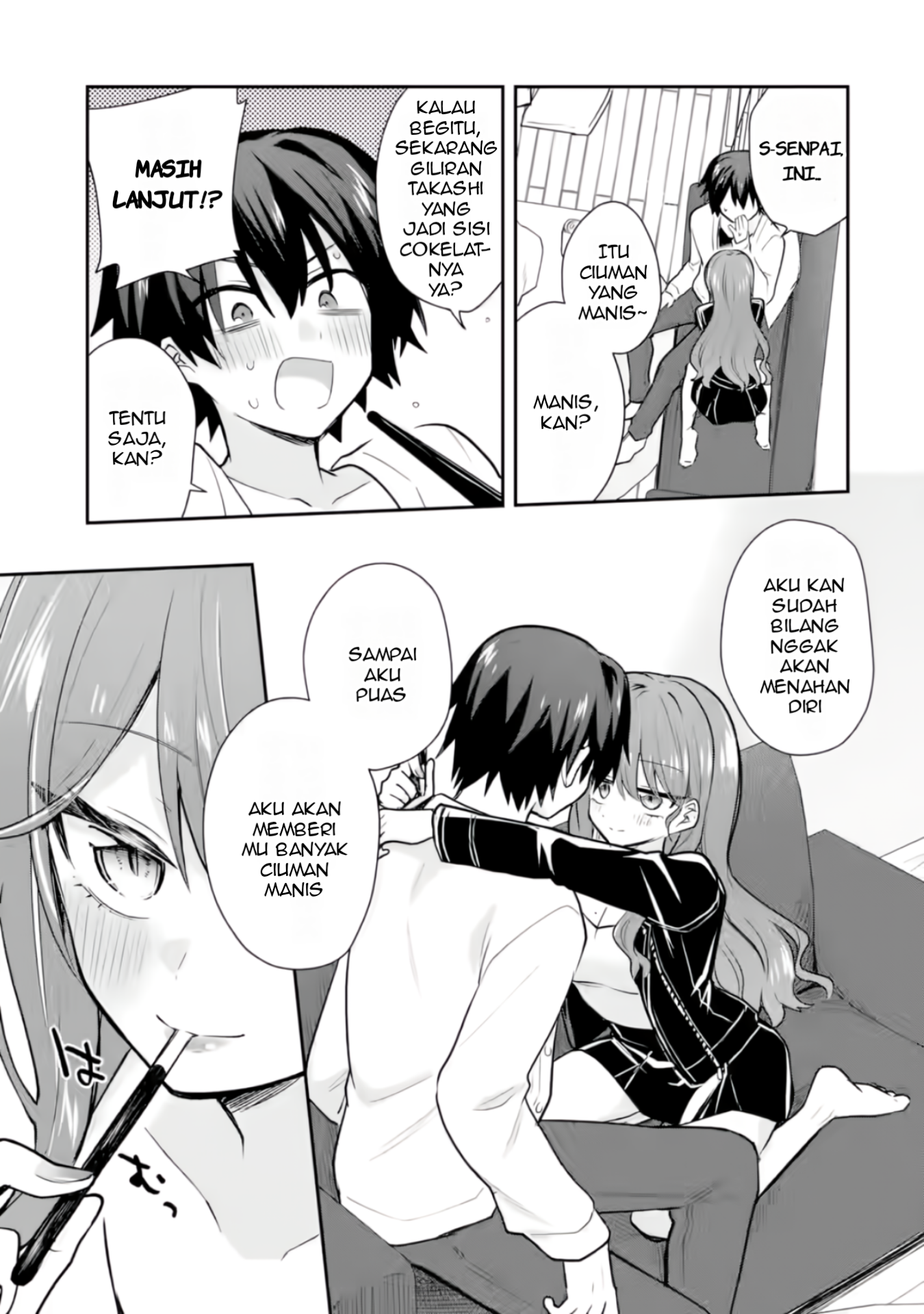 Osake to Senpai Kanojo to no Amaama Doukyo Love Comedy wa Hatachi ni Natte kara Chapter 2 - halaman 18