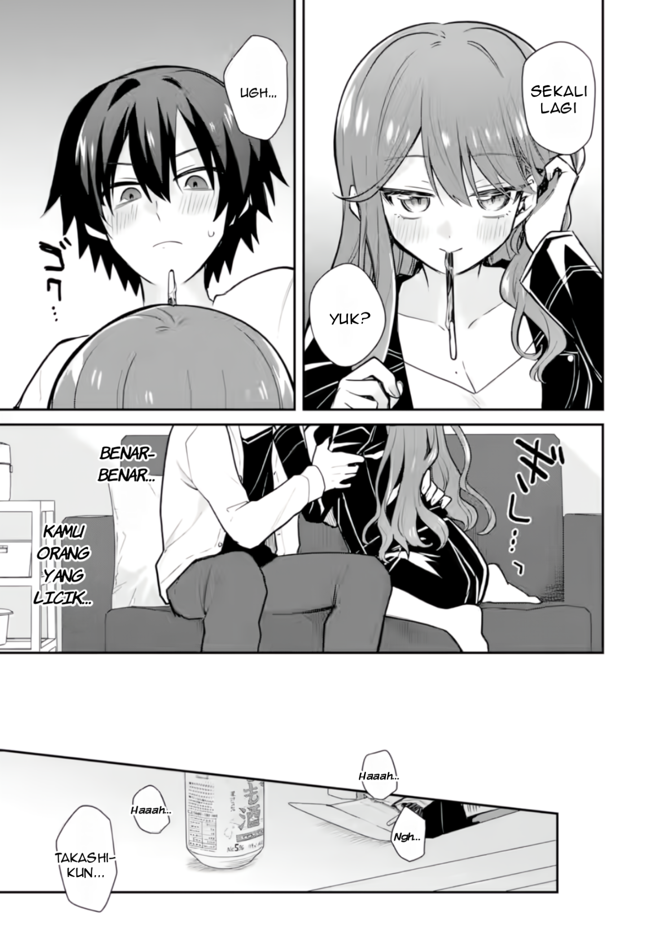 Osake to Senpai Kanojo to no Amaama Doukyo Love Comedy wa Hatachi ni Natte kara Chapter 2 - halaman 20