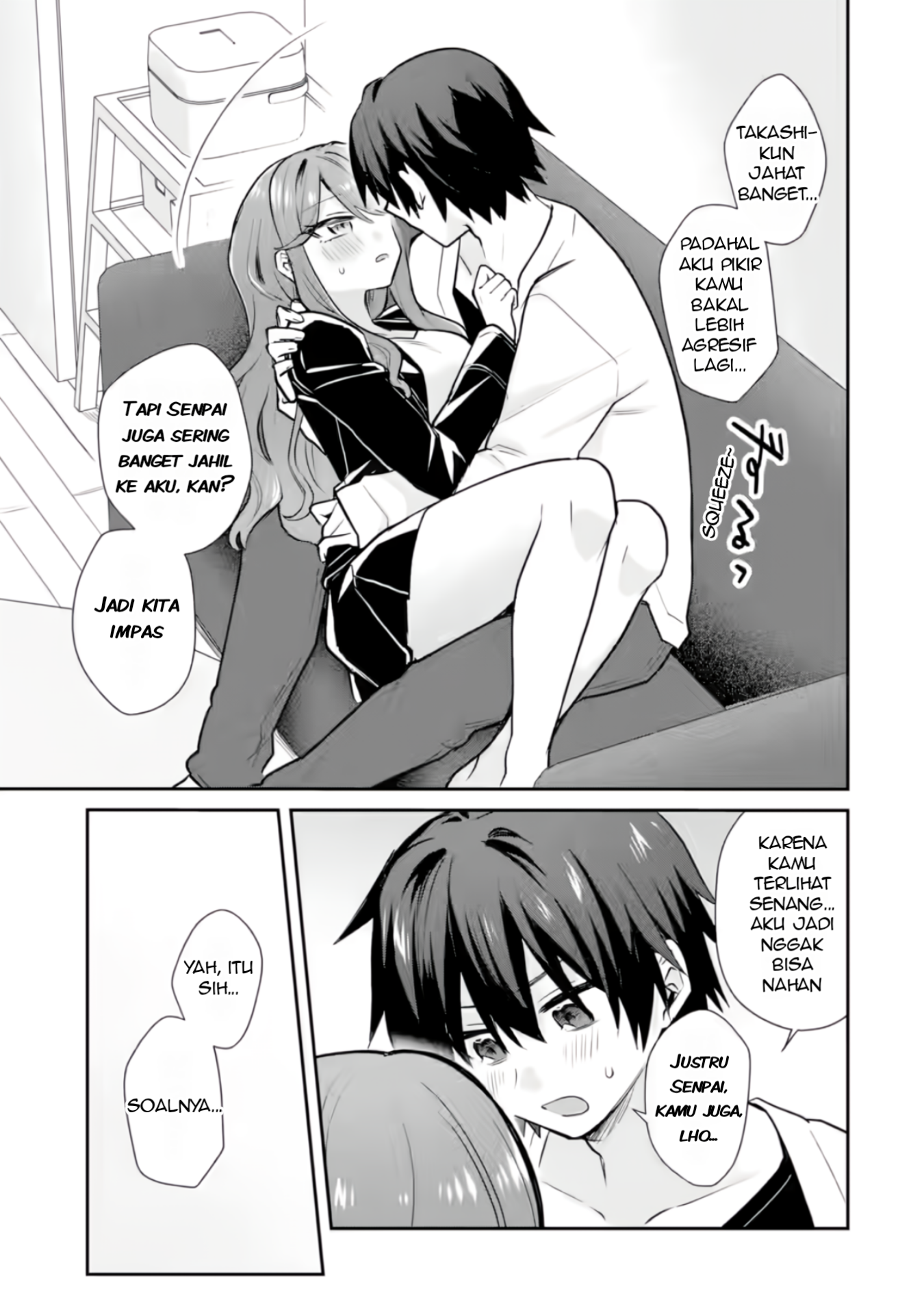 Osake to Senpai Kanojo to no Amaama Doukyo Love Comedy wa Hatachi ni Natte kara Chapter 2 - halaman 26
