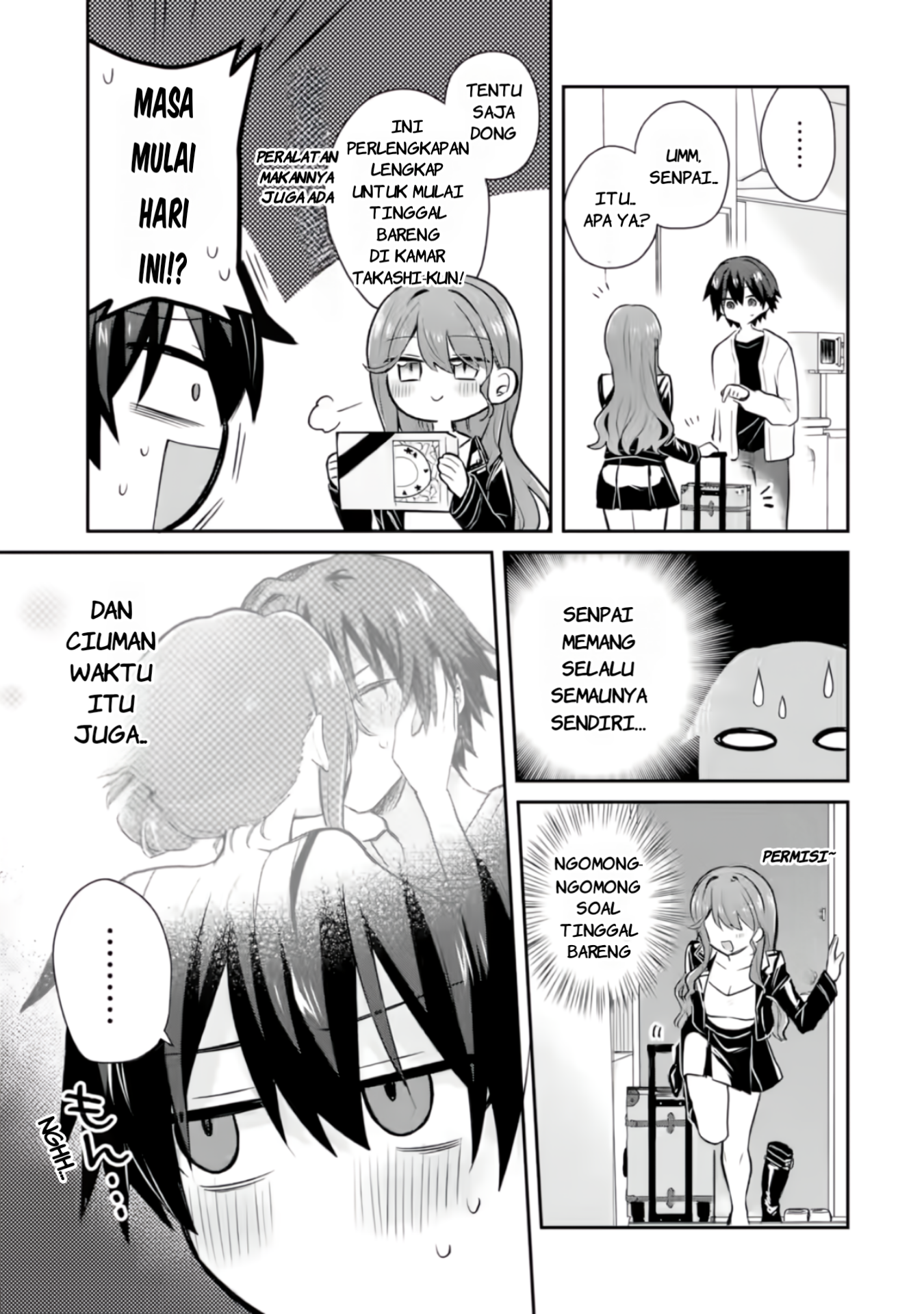 Osake to Senpai Kanojo to no Amaama Doukyo Love Comedy wa Hatachi ni Natte kara Chapter 2 - halaman 4