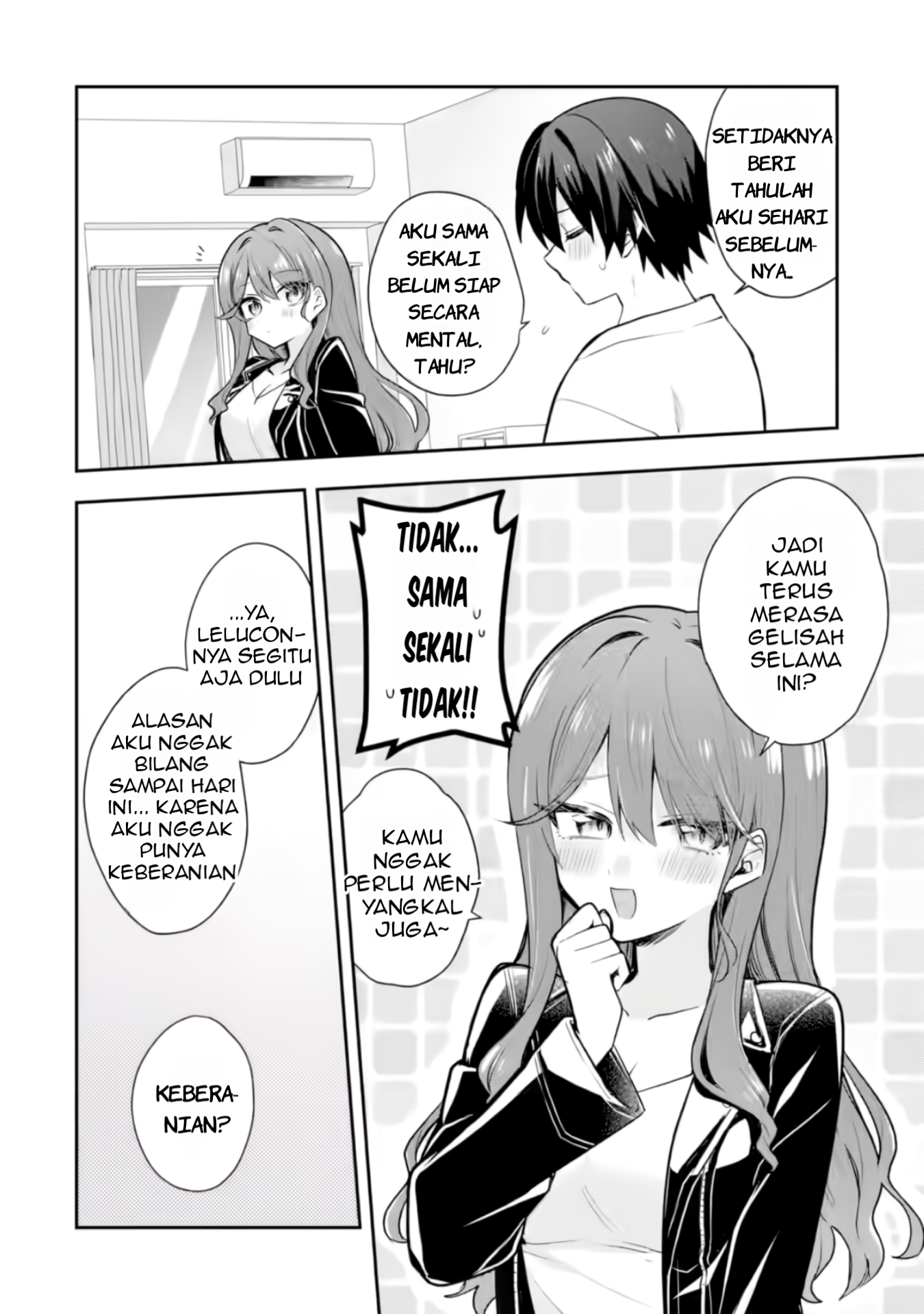 Osake to Senpai Kanojo to no Amaama Doukyo Love Comedy wa Hatachi ni Natte kara Chapter 2 - halaman 5