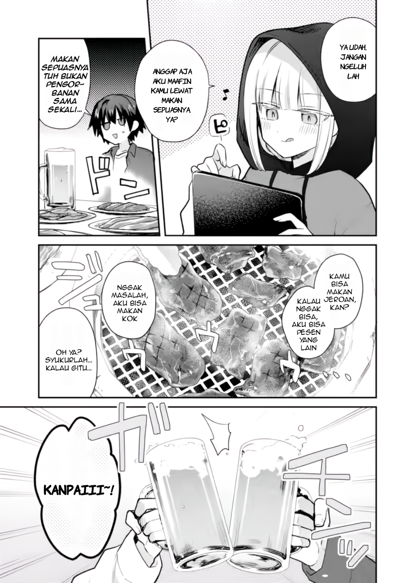 Osake to Senpai Kanojo to no Amaama Doukyo Love Comedy wa Hatachi ni Natte kara Chapter 3 - halaman 12
