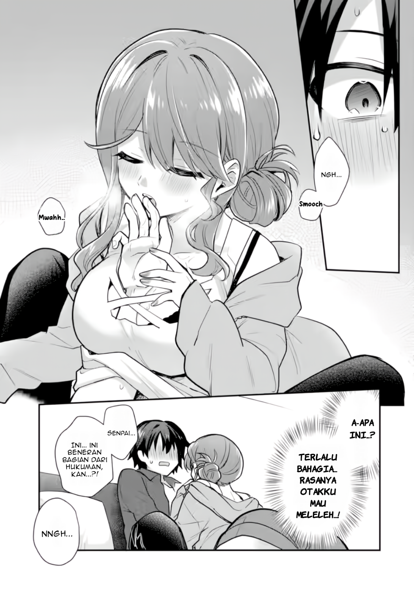 Osake to Senpai Kanojo to no Amaama Doukyo Love Comedy wa Hatachi ni Natte kara Chapter 3 - halaman 26