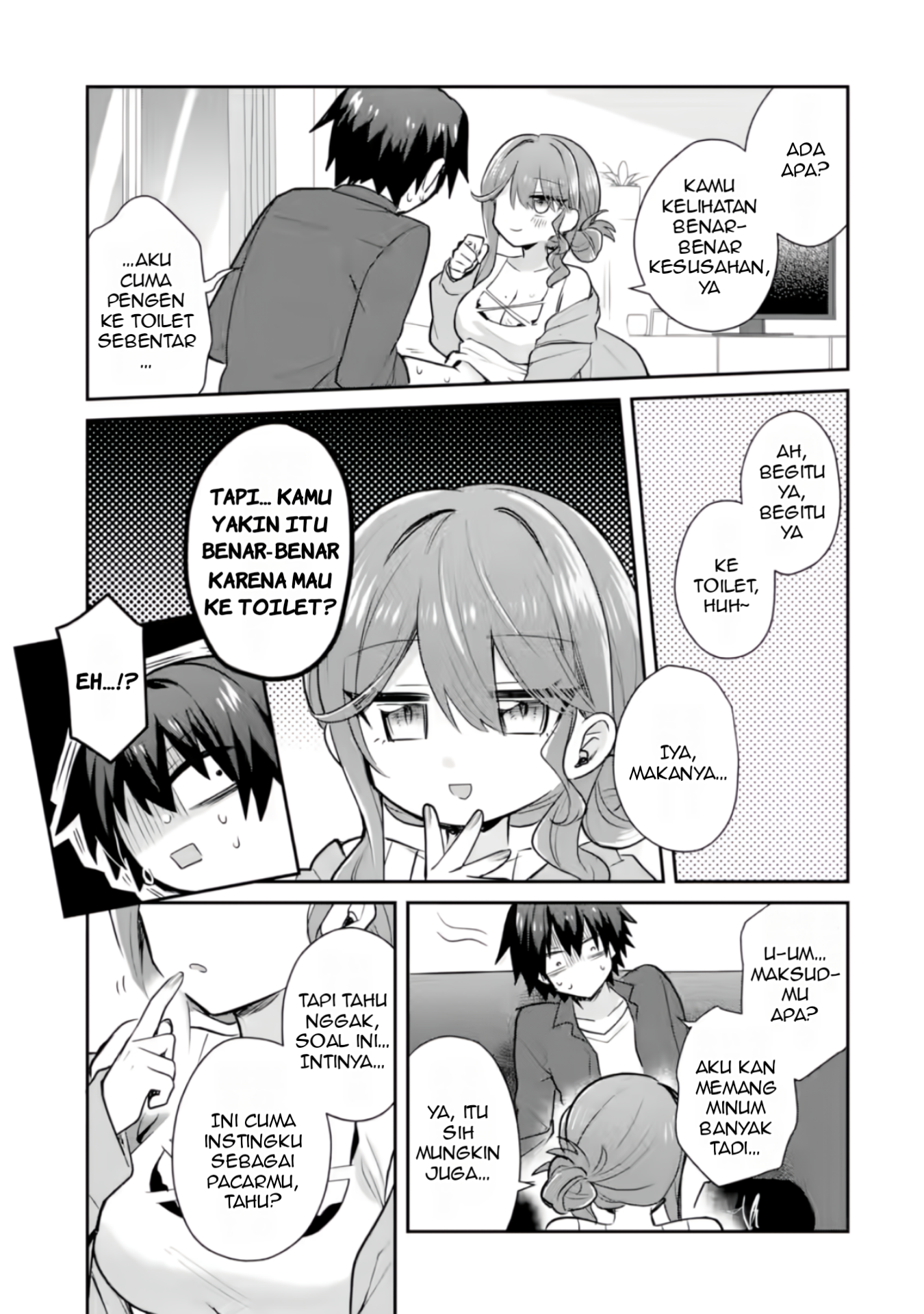 Osake to Senpai Kanojo to no Amaama Doukyo Love Comedy wa Hatachi ni Natte kara Chapter 3 - halaman 30