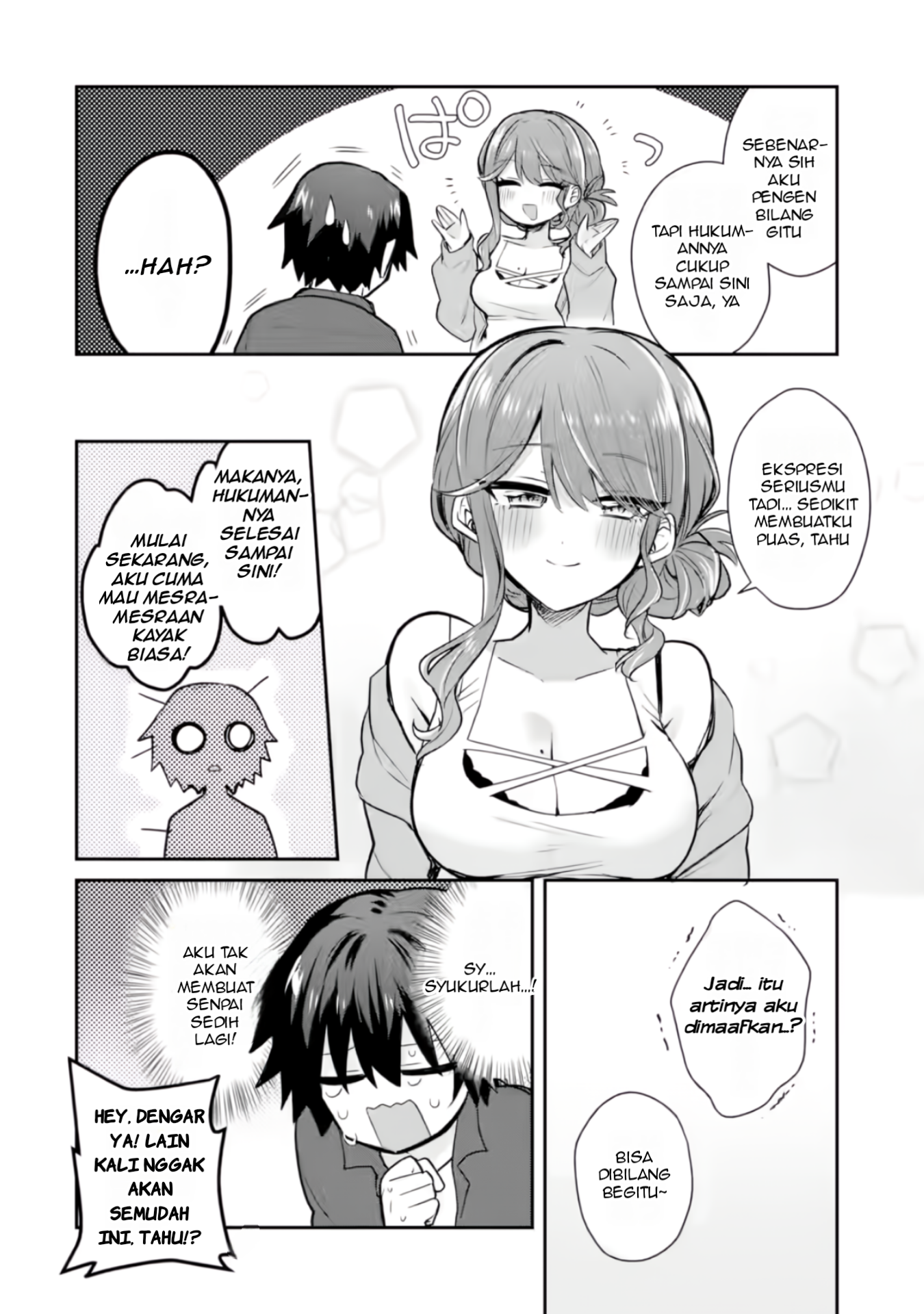 Osake to Senpai Kanojo to no Amaama Doukyo Love Comedy wa Hatachi ni Natte kara Chapter 3 - halaman 35