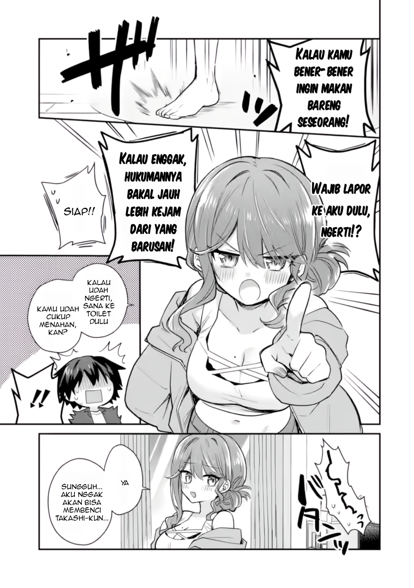 Osake to Senpai Kanojo to no Amaama Doukyo Love Comedy wa Hatachi ni Natte kara Chapter 3 - halaman 36