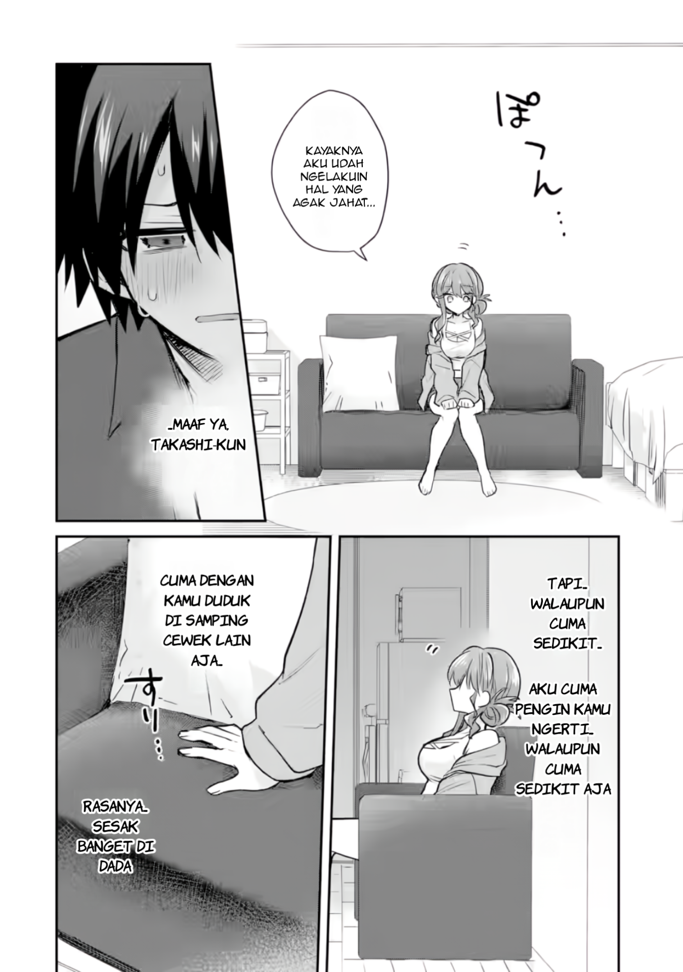 Osake to Senpai Kanojo to no Amaama Doukyo Love Comedy wa Hatachi ni Natte kara Chapter 3 - halaman 37