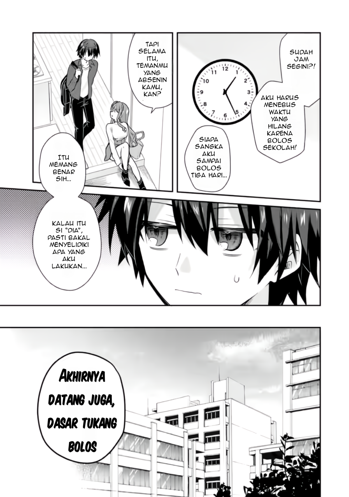 Osake to Senpai Kanojo to no Amaama Doukyo Love Comedy wa Hatachi ni Natte kara Chapter 3 - halaman 4