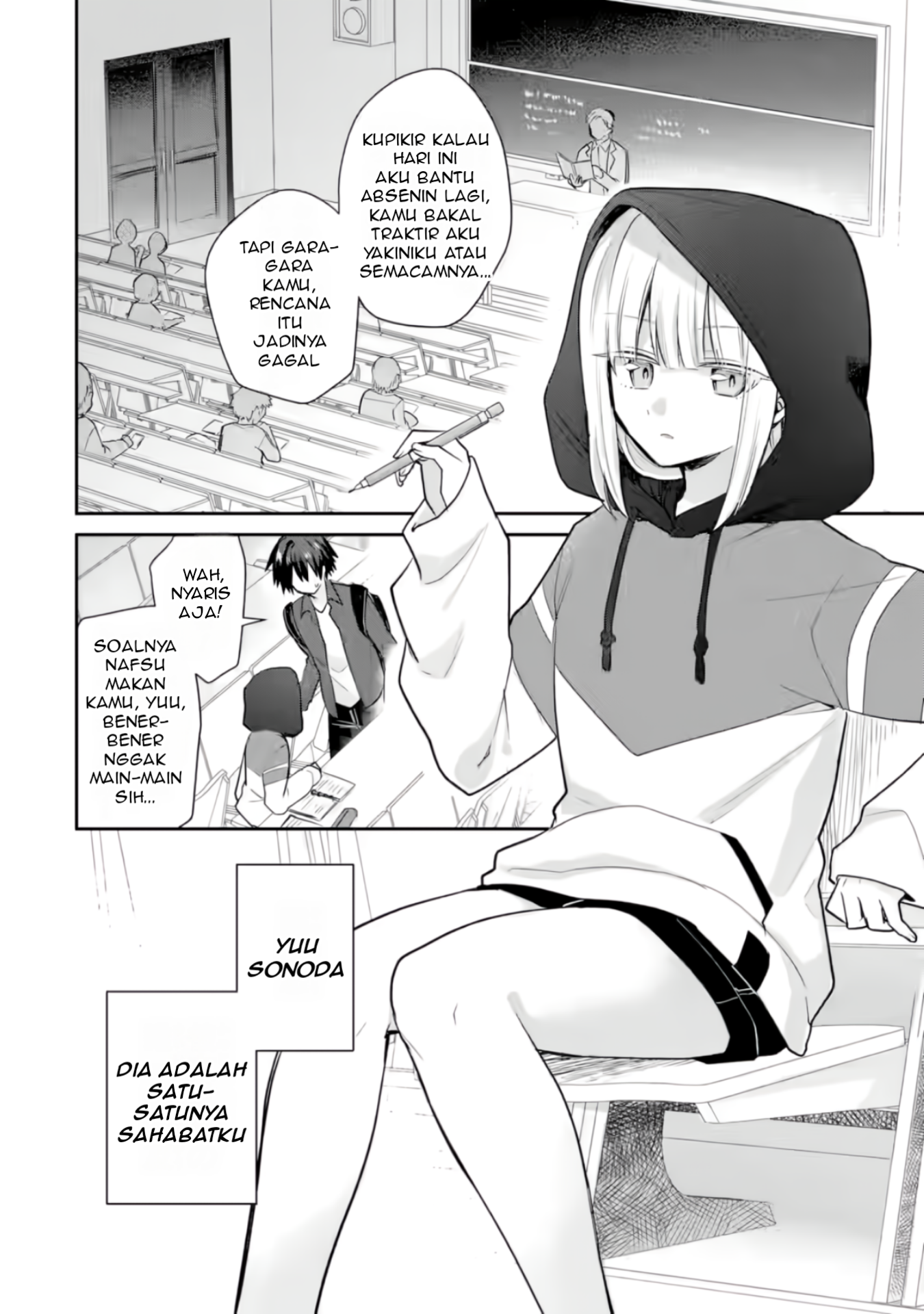 Osake to Senpai Kanojo to no Amaama Doukyo Love Comedy wa Hatachi ni Natte kara Chapter 3 - halaman 5