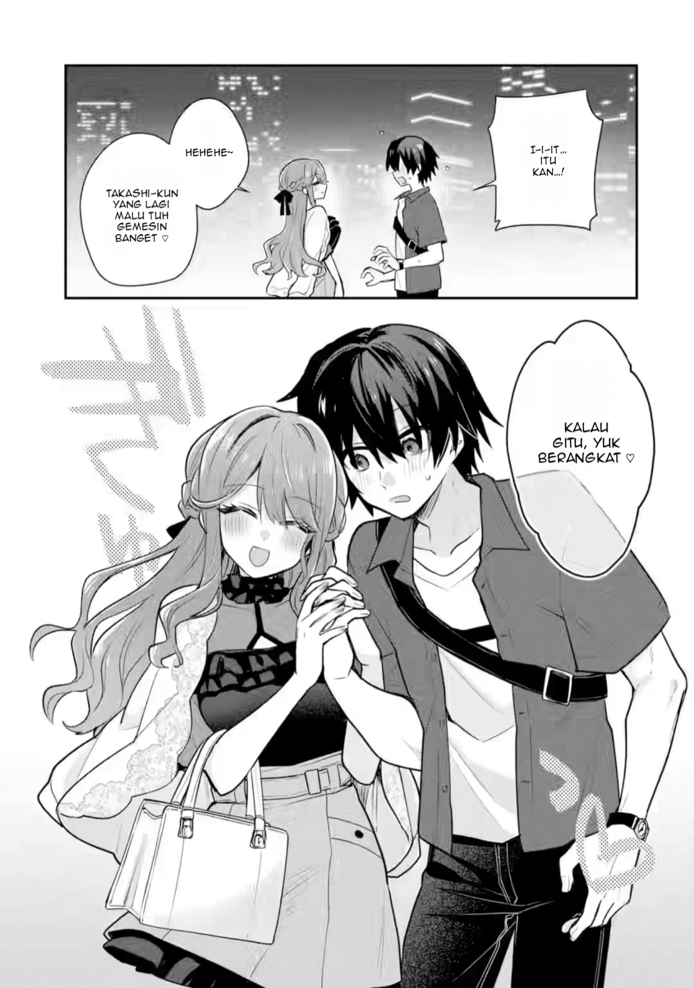 Osake to Senpai Kanojo to no Amaama Doukyo Love Comedy wa Hatachi ni Natte kara Chapter 4 - halaman 6