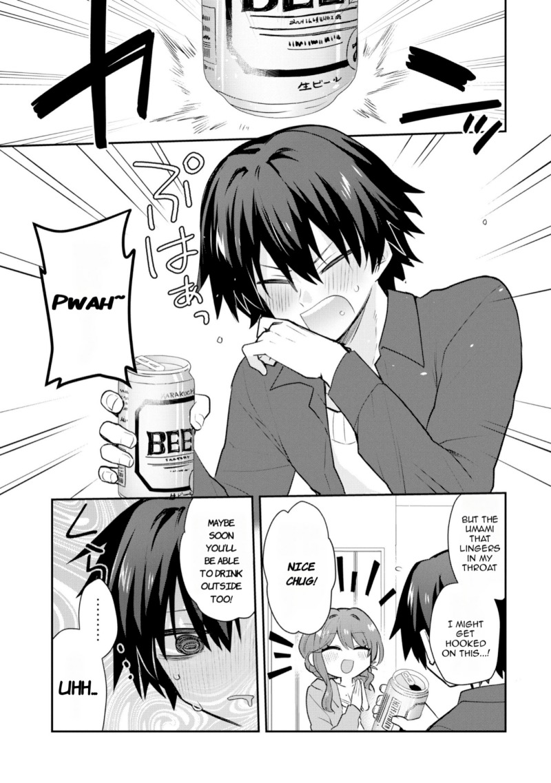 Osake to Senpai Kanojo to no Amaama Doukyo Lovecome wa Nijuusai ni Natte kara Chapter 1 - halaman 3