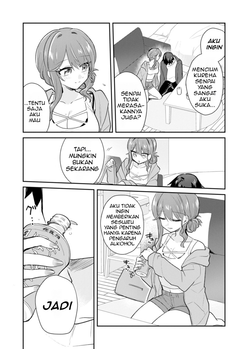 Osake to Senpai Kanojo to no Amaama Doukyo Lovecome wa Nijuusai ni Natte kara Chapter 1 - halaman 7
