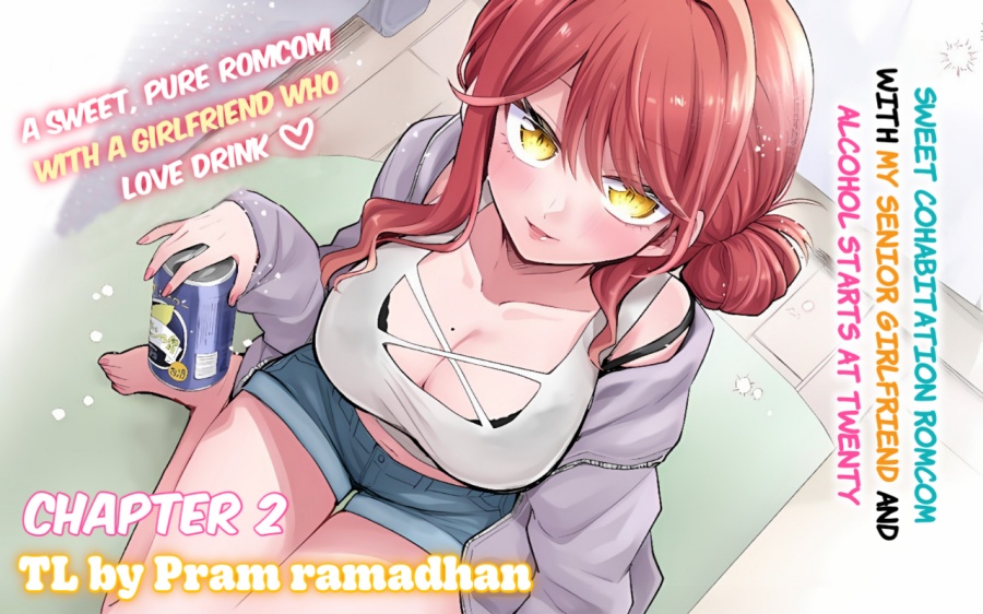 Osake to Senpai Kanojo to no Amaama Doukyo Lovecome wa Nijuusai ni Natte kara Chapter 2 - halaman 1