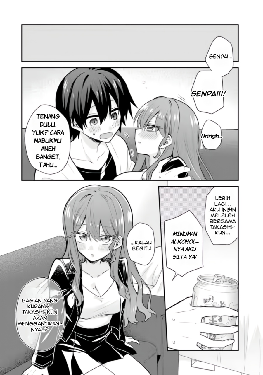 Osake to Senpai Kanojo to no Amaama Doukyo Lovecome wa Nijuusai ni Natte kara Chapter 2 - halaman 21