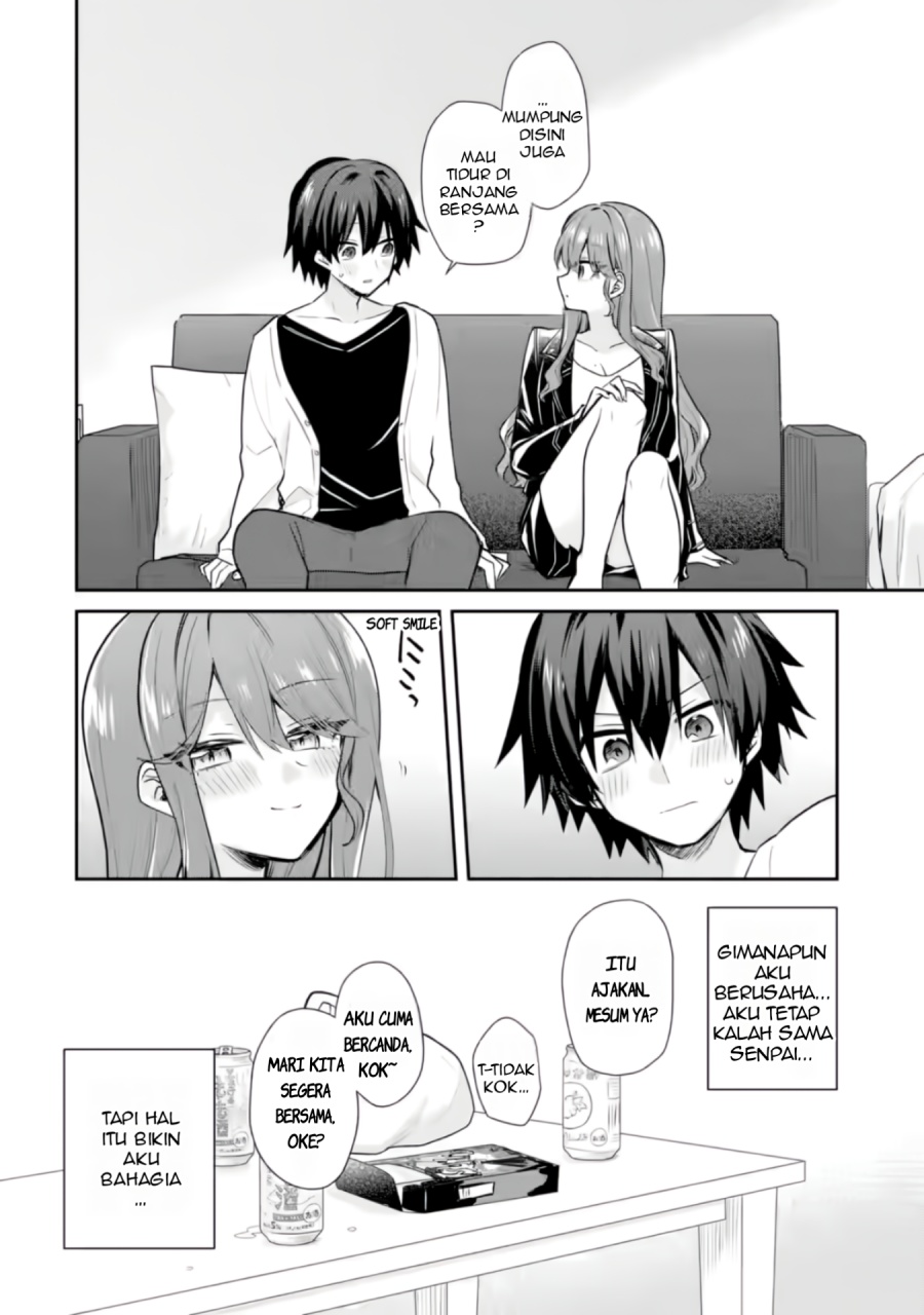 Osake to Senpai Kanojo to no Amaama Doukyo Lovecome wa Nijuusai ni Natte kara Chapter 2 - halaman 33