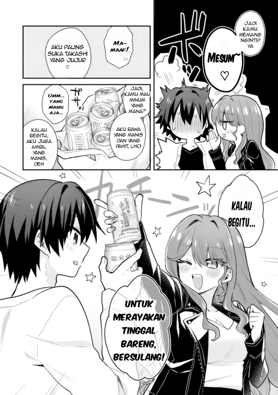 Osake to Senpai Kanojo to no Amaama Doukyo Lovecome wa Nijuusai ni Natte kara Chapter 2 - halaman 9