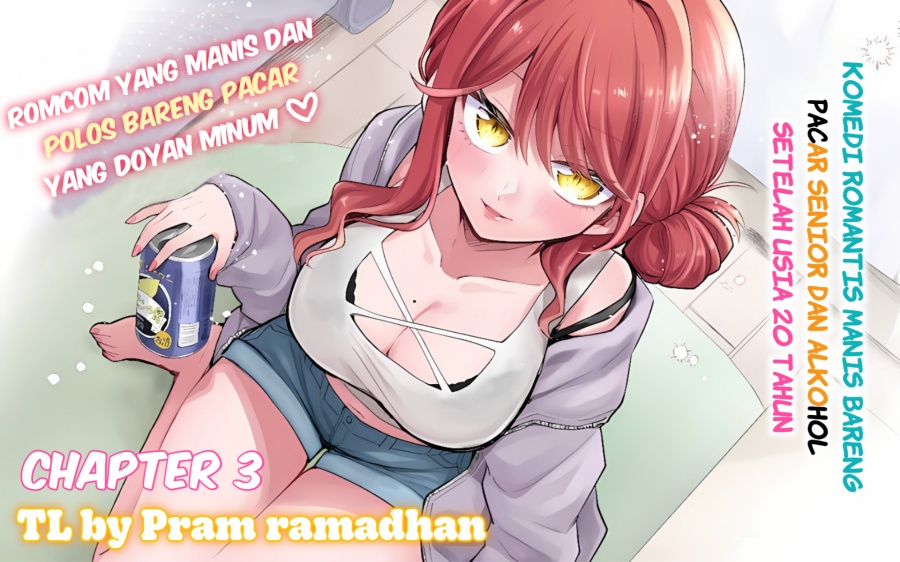 Osake to Senpai Kanojo to no Amaama Doukyo Lovecome wa Nijuusai ni Natte kara Chapter 3 - halaman 1