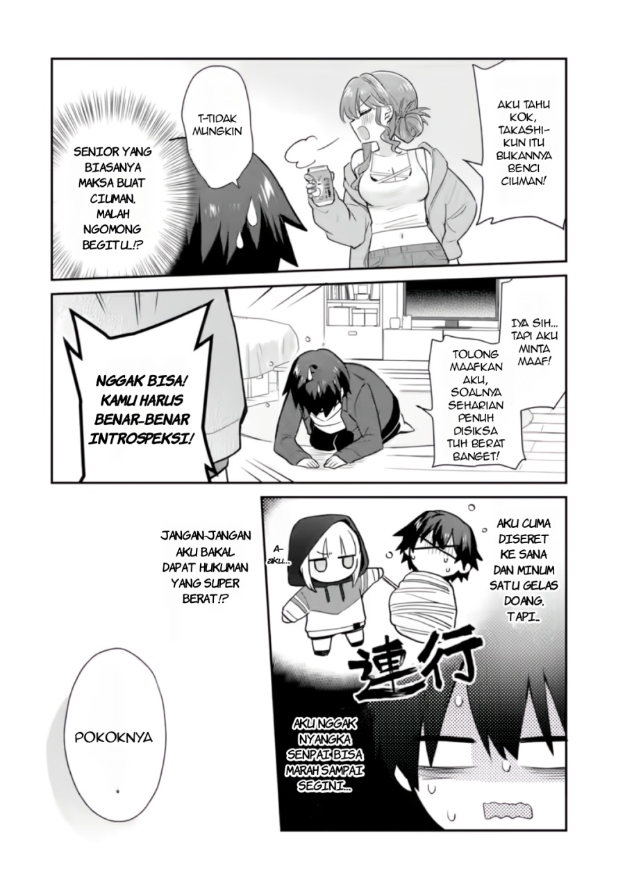 Osake to Senpai Kanojo to no Amaama Doukyo Lovecome wa Nijuusai ni Natte kara Chapter 3 - halaman 17
