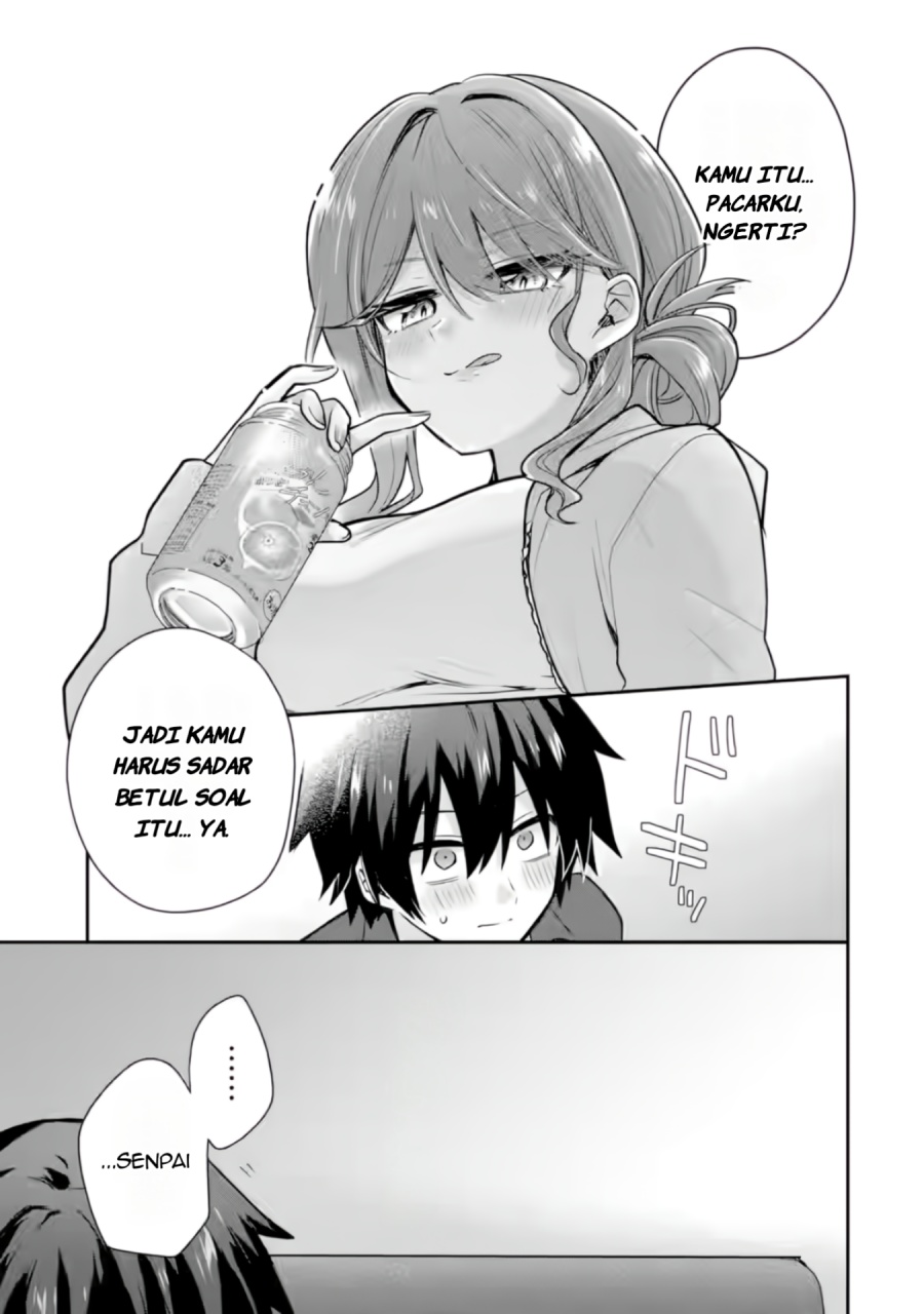 Osake to Senpai Kanojo to no Amaama Doukyo Lovecome wa Nijuusai ni Natte kara Chapter 3 - halaman 18