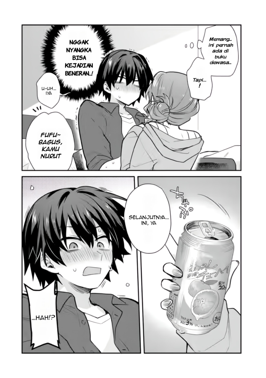 Osake to Senpai Kanojo to no Amaama Doukyo Lovecome wa Nijuusai ni Natte kara Chapter 3 - halaman 23