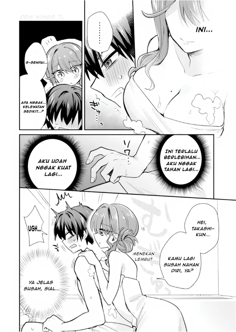 Osake to Senpai Kanojo to no Amaama Doukyo Lovecome wa Nijuusai ni Natte kara Chapter 4.5 - halaman 10