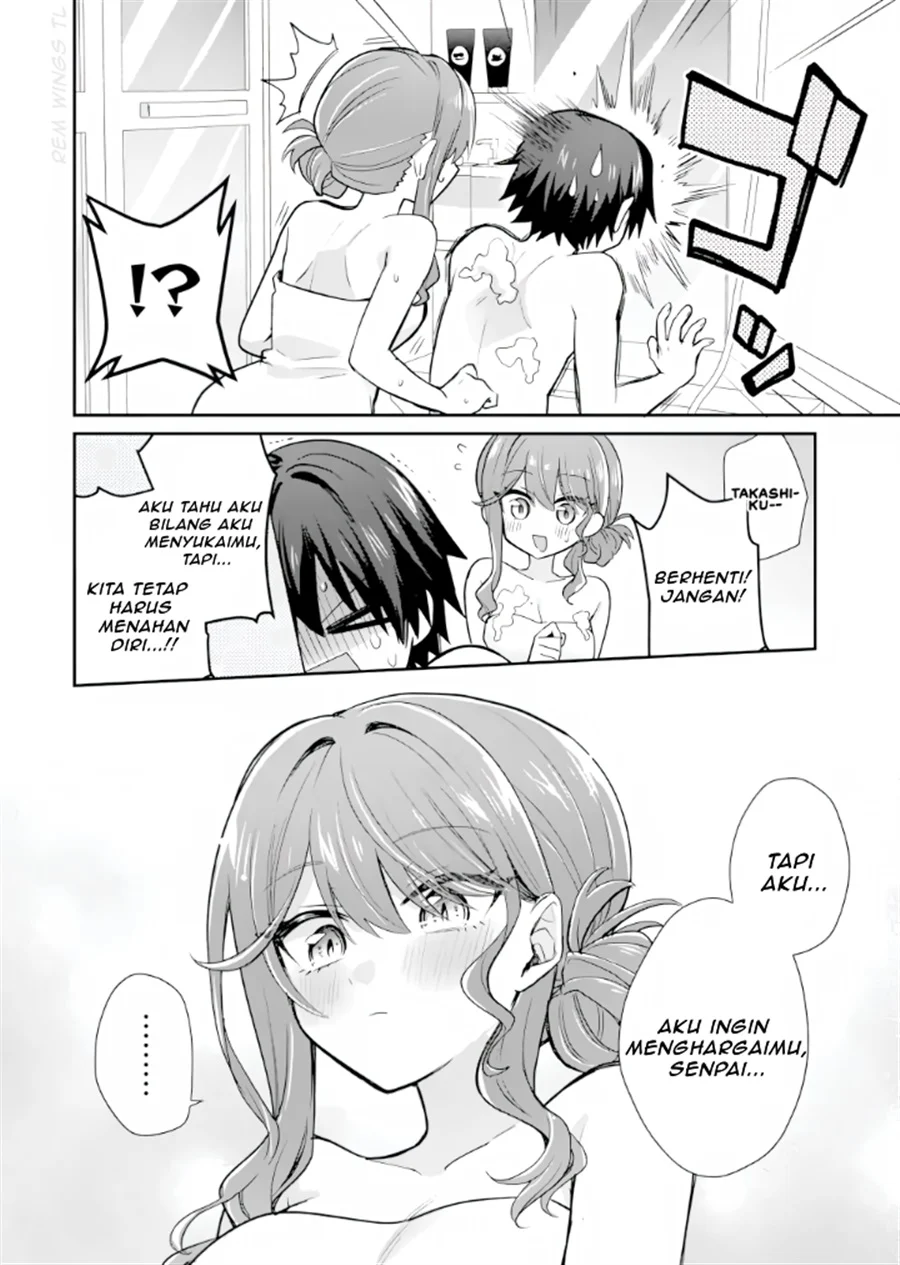 Osake to Senpai Kanojo to no Amaama Doukyo Lovecome wa Nijuusai ni Natte kara Chapter 4.5 - halaman 12