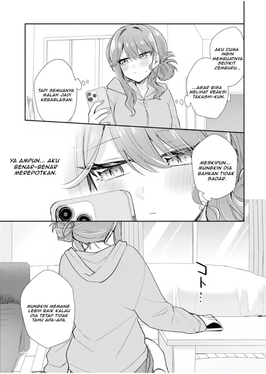 Osake to Senpai Kanojo to no Amaama Doukyo Lovecome wa Nijuusai ni Natte kara Chapter 4.5 - halaman 16