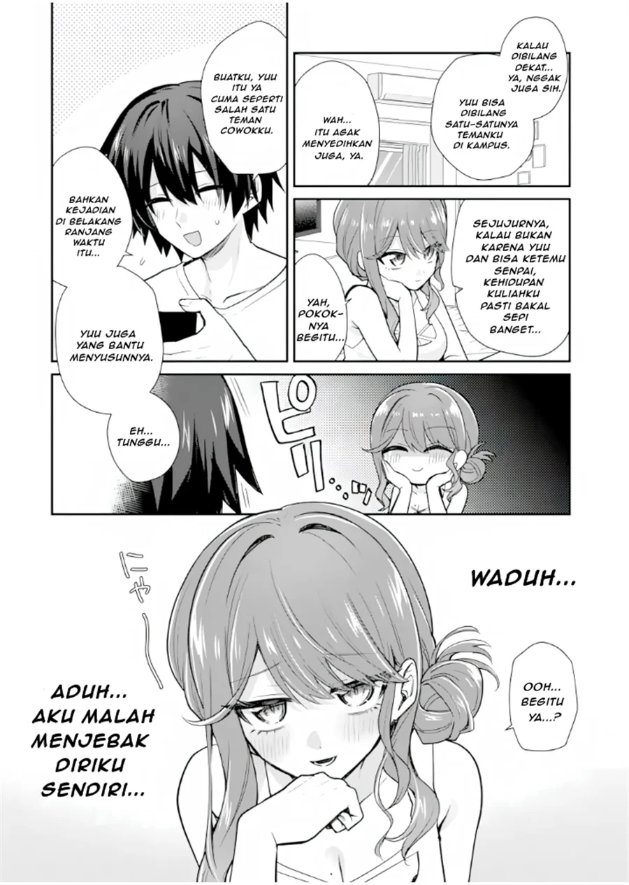 Osake to Senpai Kanojo to no Amaama Doukyo Lovecome wa Nijuusai ni Natte kara Chapter 4.5 - halaman 4