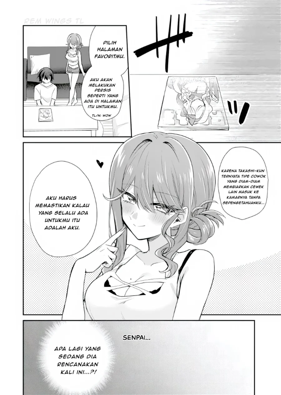 Osake to Senpai Kanojo to no Amaama Doukyo Lovecome wa Nijuusai ni Natte kara Chapter 4.5 - halaman 6