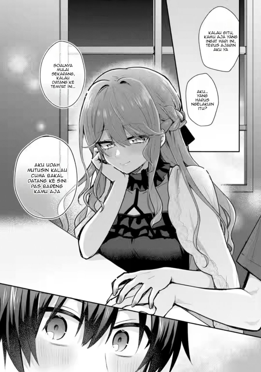 Osake to Senpai Kanojo to no Amaama Doukyo Lovecome wa Nijuusai ni Natte kara Chapter 4 - halaman 12